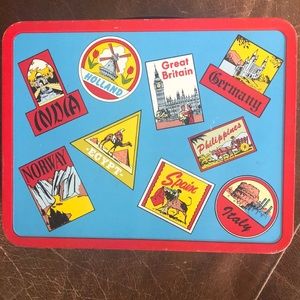 Vintage Ohio Art Metal Lunchbox